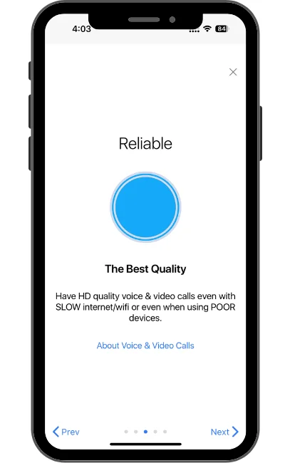 Zangi features — HD voice and video call quality Zangi features — HD voice and video call quality